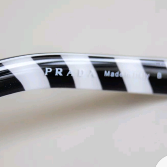 PRADA SPR 12V-F 462-550 Cat Eye Pink Camo Sunglasses NWT - Picture 8 of 10